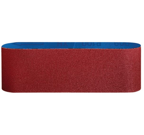 Lot de 3 bandes abrasive pour ponceuse à bande - Grain 80