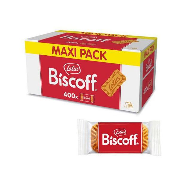Lot de 400 Biscuit Speculoos Original - Lotus Biscoff