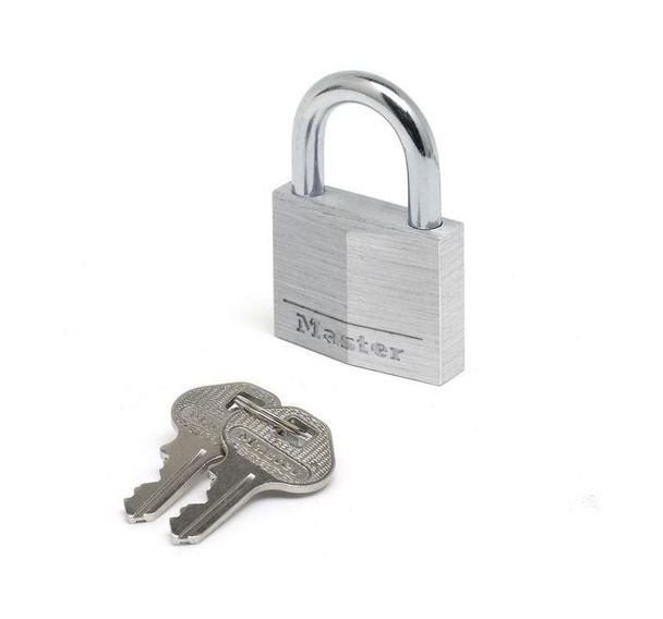 Lot de 4 Cadenas à clé 9150EURDCC - Noir