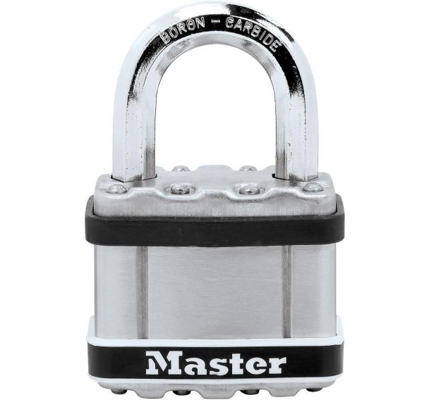 Lot de 4 Cadenas à clé en acier laminé M5EURD