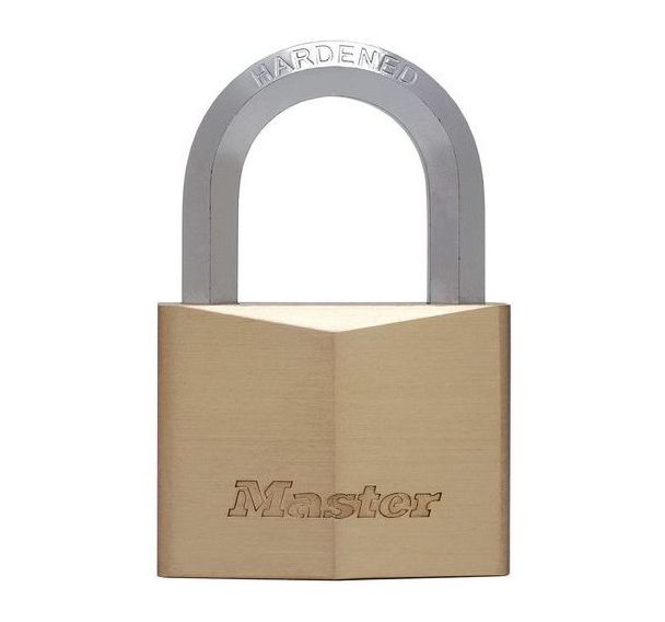 Lot de 4 Cadenas à clé laiton massif 1165EURD