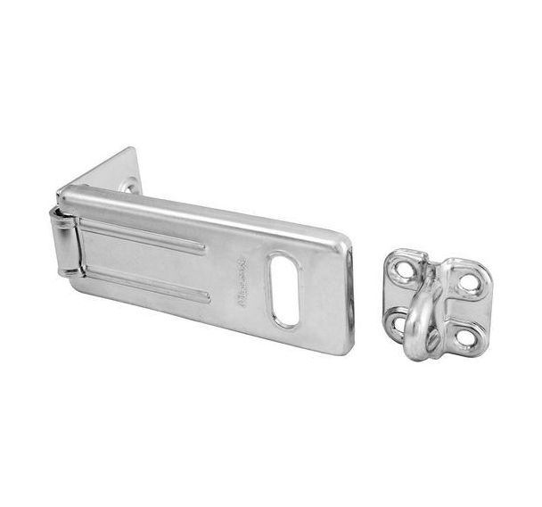 Lot de 4 Porte-cadenas à oeillet pour verrouille cave et armoire