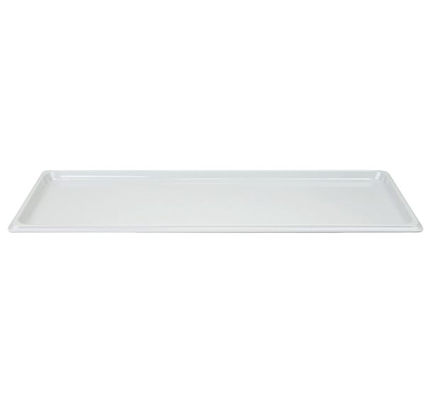 Lot de 4 plats gastronorme mélamine GN 2/5 53 x 20 x 2 cm Plastorex