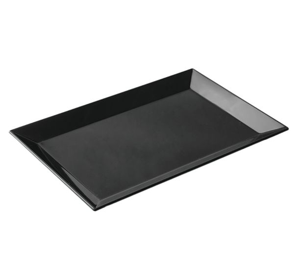 Lot de 4 plats glacière 19 x 29 x 2 cm mélamine - Plastorex