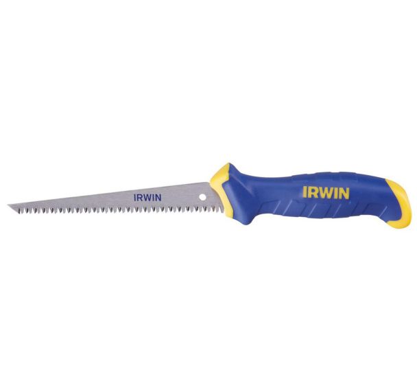 Lot de 4 scies couteau manche bi-matière 150 mm