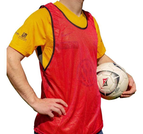 Lot de 5 Chasubles - rouge XL