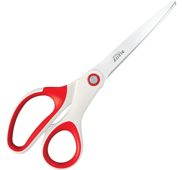 Lot de 5 Ciseaux titane 205mm WOW - Rouge