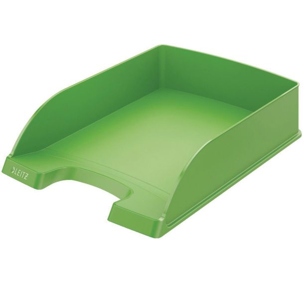 Lot de 5 Corbeille à courrier Leitz Plus Vert clair