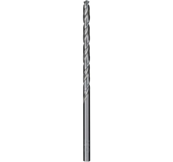 Lot de 5 Forets à métaux rectifiés HSS-G série longue 12 134 205 mm