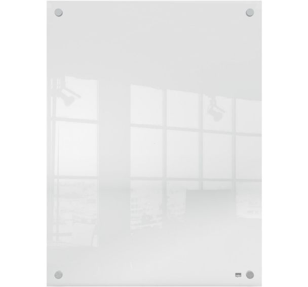 Lot de 5 Mini tableau blanc acrylique mural 600x450mm