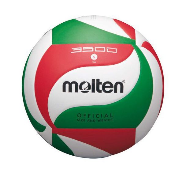 Lot de 5 ballons de volley Molten V5M3500 + sac de rangement