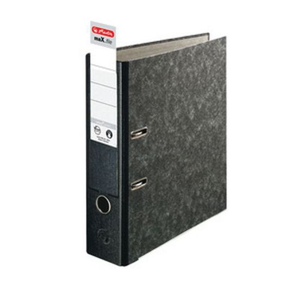 Lot de 6 Classeur maX.file nature pocket, noir