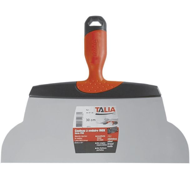 Lot de 6 Couteau à enduire inox