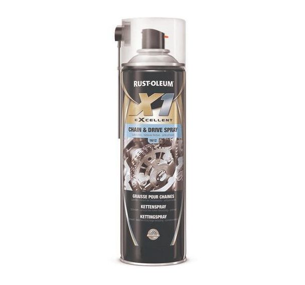 Lot de 6 Graisse pour chaînes Aérosol X1 Excellent 500mL