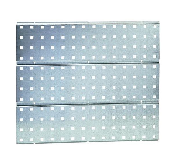 Lot de 6 Panneau mural en acier galvanisé pour clips