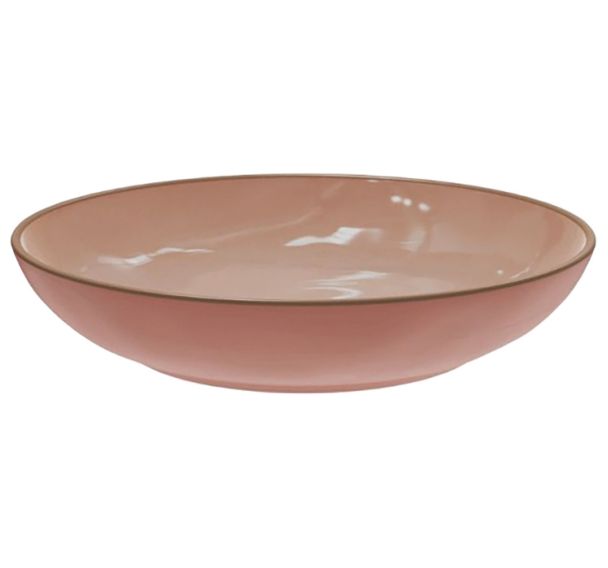 Lot 6 assiettes creuses en RPET recyclé Ø 22,2 cm - Plastorex