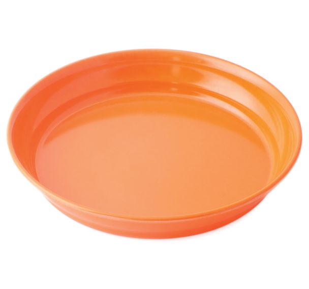 Lot 6 assiettes creuses mélamine Ø 18,5 cm - Plastorex