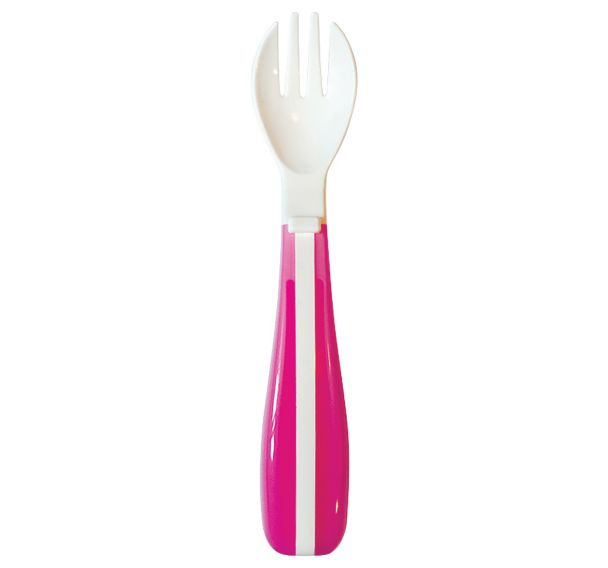 Lot 6 fourchettes bicolores opaques - Plastorex