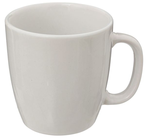 Lot de 6 mugs Colorama blanc 18 cl