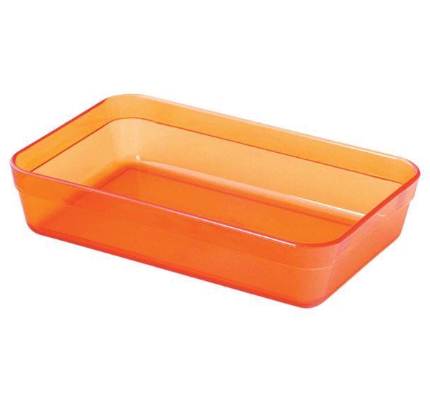 Lot 6 raviers copolyester 30 cl transparent - Plastorex