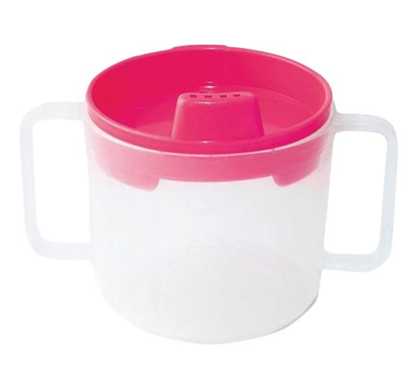 Lot 6 tasses à anse bec 20 cl polypropylène - Plastorex