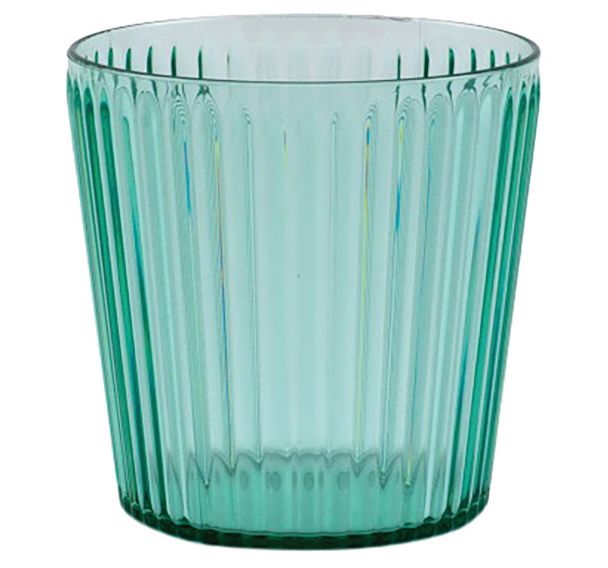 Lot 6 verres à eau RPET 40 cl transparent - Plastorex
