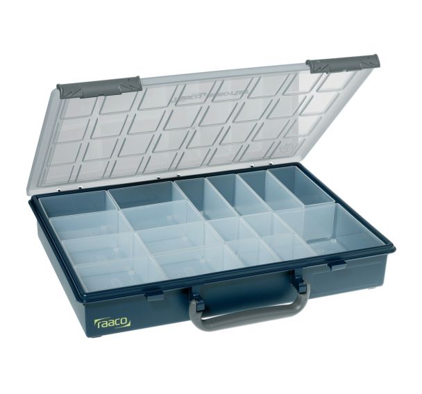 Lot de 7 mallettes Assorter 55 4x8-17 avec 17 compart H:55mm