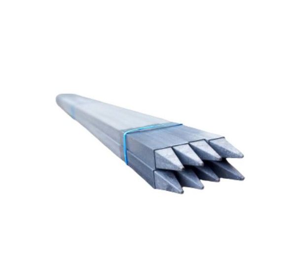 Lot de 8 Tuteurs et Piquets - 2,5x2,5x150cm