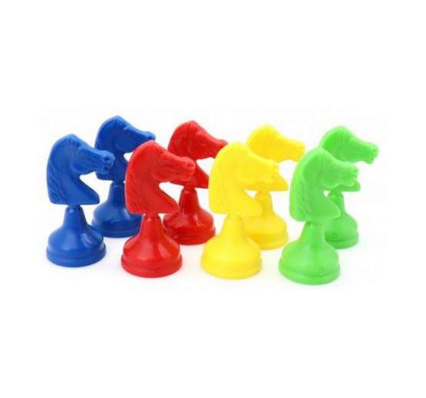 Lot de 8 pions petits chevaux