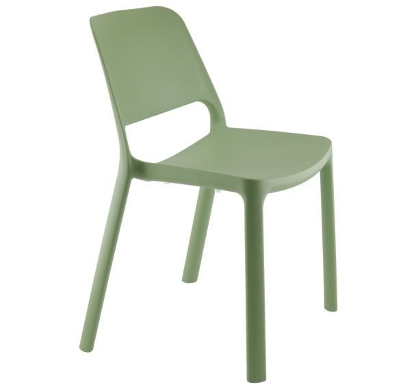 Lot chaises empilables Kéa polypropylène