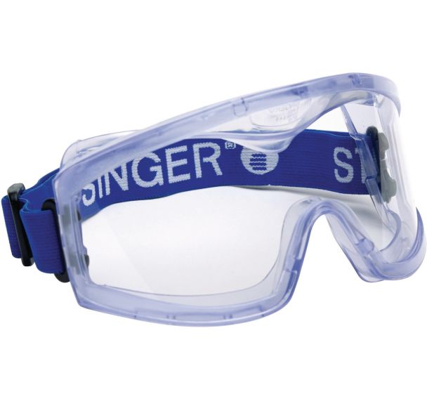 Lunette masque de protection en forme incurvée - 10 paires