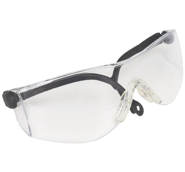 Lunettes Optema Noire Oculaire Incolore Antibuee Antirayure, antibuée