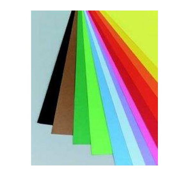 Main de 25 feuilles dessin, couleurs assorties, 160 g