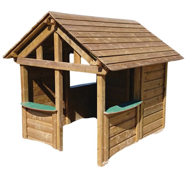 Maison en bois pour enfant avec plancher - Boisdexter