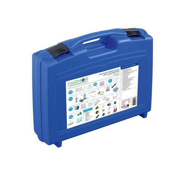 Malette de secours PPMS avec talkie walkie