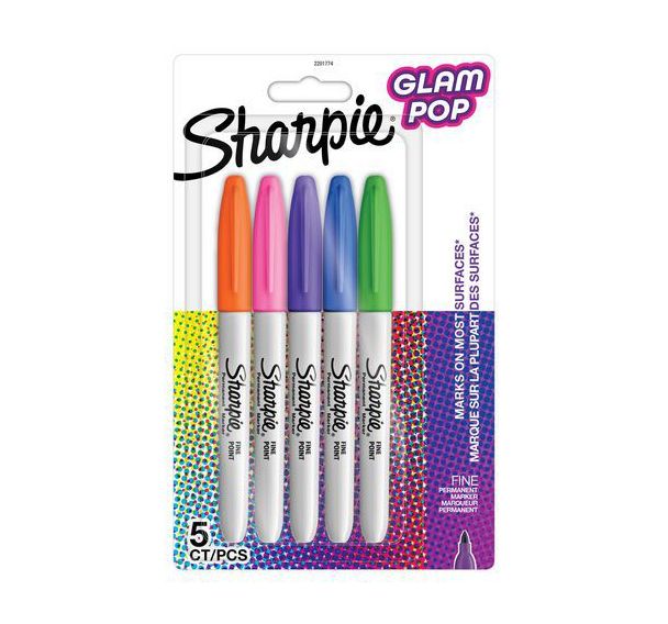 Marqueur permanent Glam Pop Sharpie Fine pointe fine 0,9mm - Sharpie