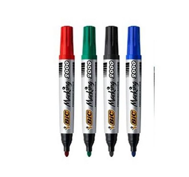 Marqueur permanent pointe ogive - Bic