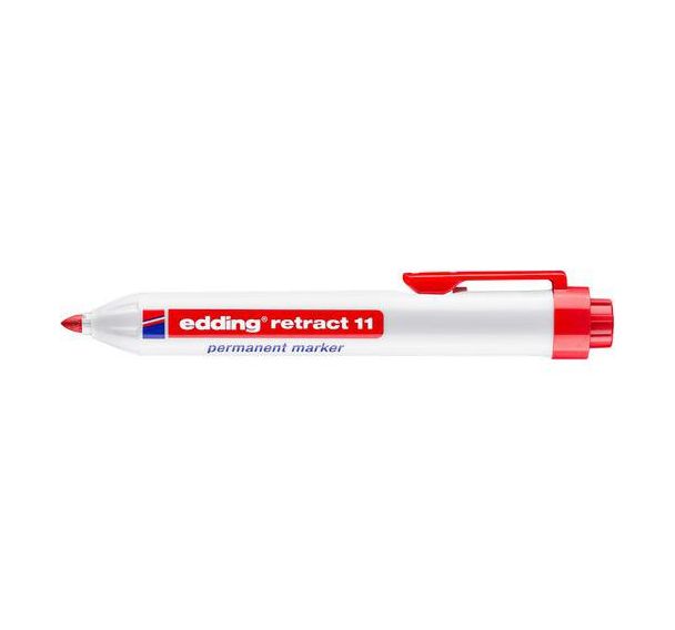 Marqueur permanent rétractable e-retract 11 - Edding