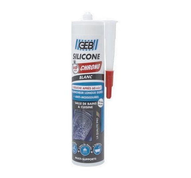 Mastic silicone 60mn chrono - 280 mL