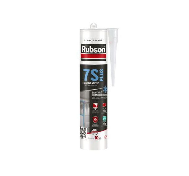 Mastic silicone neutre TS Plus - Rubson