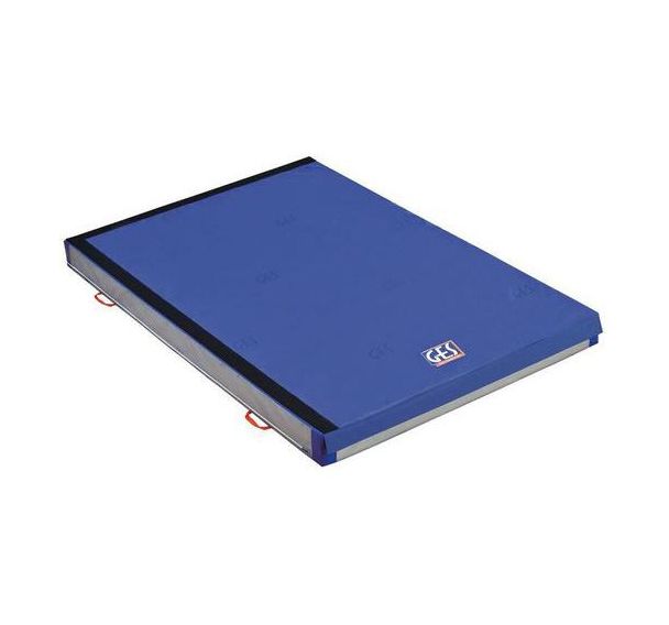 Matelas de gymnastique double densité GES avec bavette - 300 x 200 x 20 cm