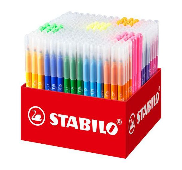 Maxi schoolpack 240 feutres de coloriage trio AZ