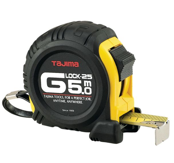 Mesure G Lock Tajima®, boîtier élastomère 10m x 25 mm