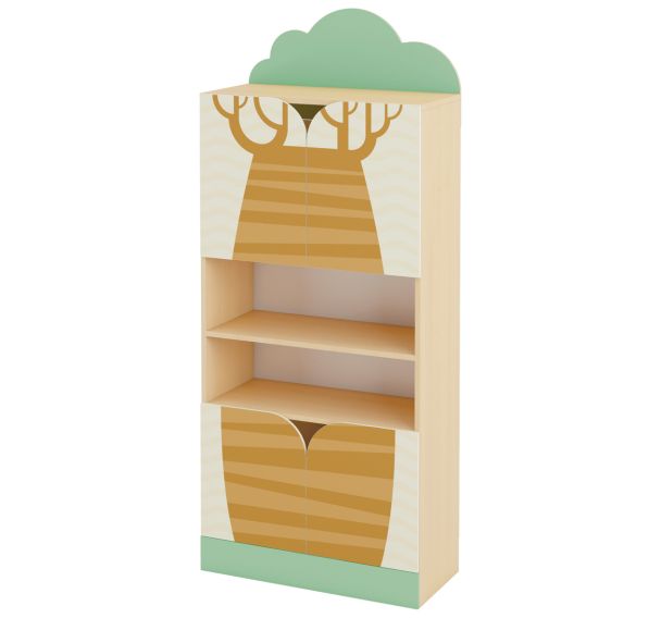 Meuble de rangement - baobab 82 x 38 x 166 cm