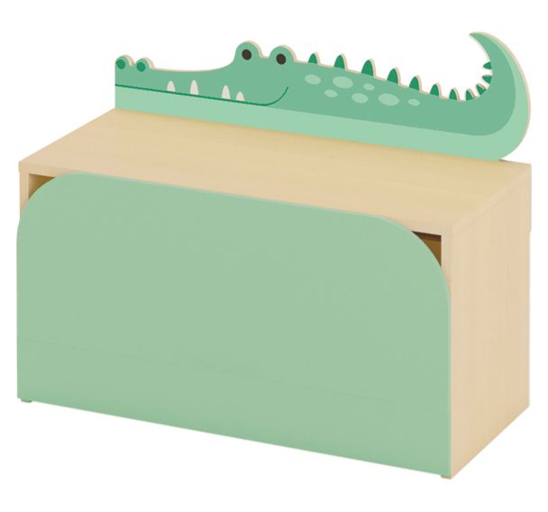 Meuble de rangement - crocodile 82 x 38 x 43 cm