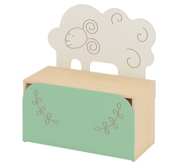 Meuble de rangement - mouton 82 x 38 x 43 cm