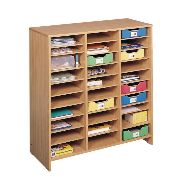 Meuble casier enfant 30 cases - Nathan