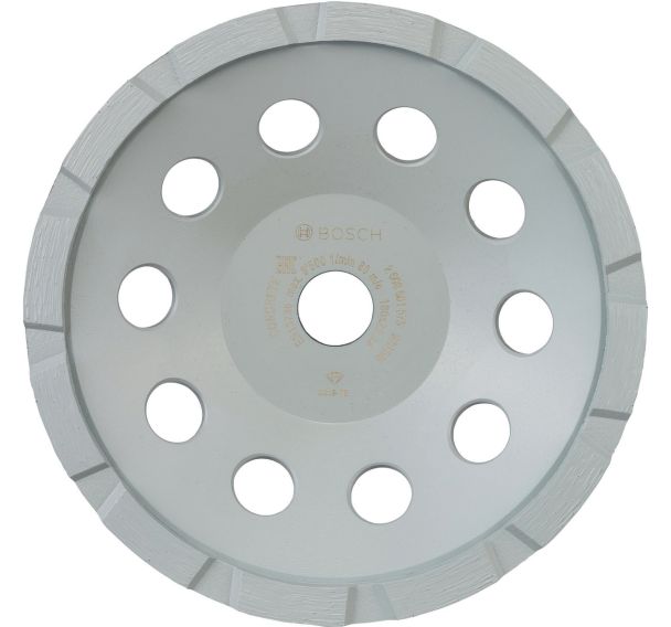 Meule assiette diamantée Standard for Concrete
