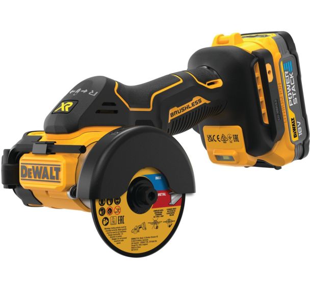 Meuleuse Ø76mm XR 18V 1.7Ah +2 batteries +chargeur