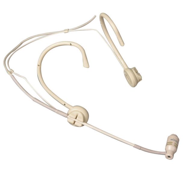 Micro serre-tête HF MU-53HNS pour émetteur de poche ACT-32T beige - Mipro